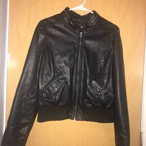 Leather jacket